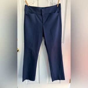 LIVERPOOL Los Angeles Dress Pants SIZE 10/30 London Navy Straight Leg Trousers